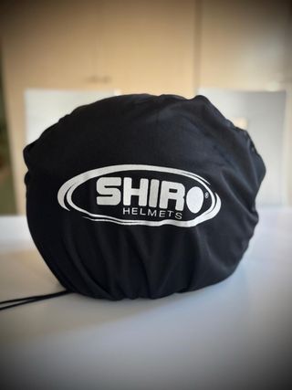 Casco Moto Modular SHIR Visera Negra talla M 57-58