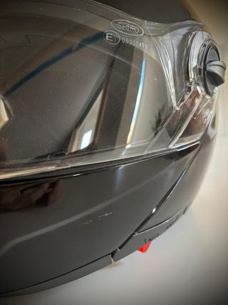 Casco Moto Modular SHIR Visera Negra talla M 57-58