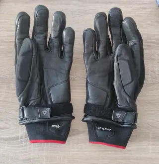 Guantes Moto Revit Kryptonite GTX Negros