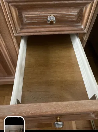 Armario de madera para baño