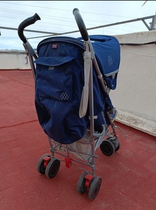 Silla de paseo Maclaren azul