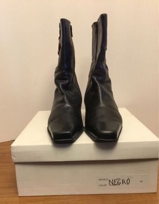 Botines negros, mujer, Talla 40
