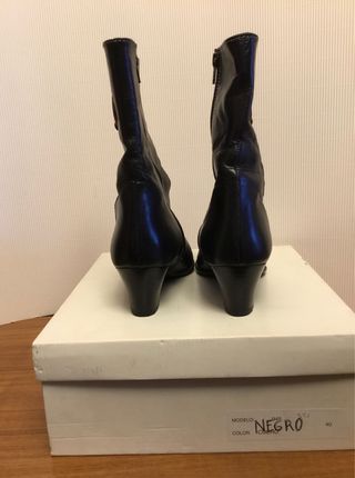 Botines negros, mujer, Talla 40