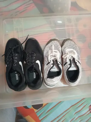 Zapatillas deportivas mujer negras y blancas las