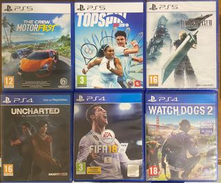 Juegos PS5 y PS4
