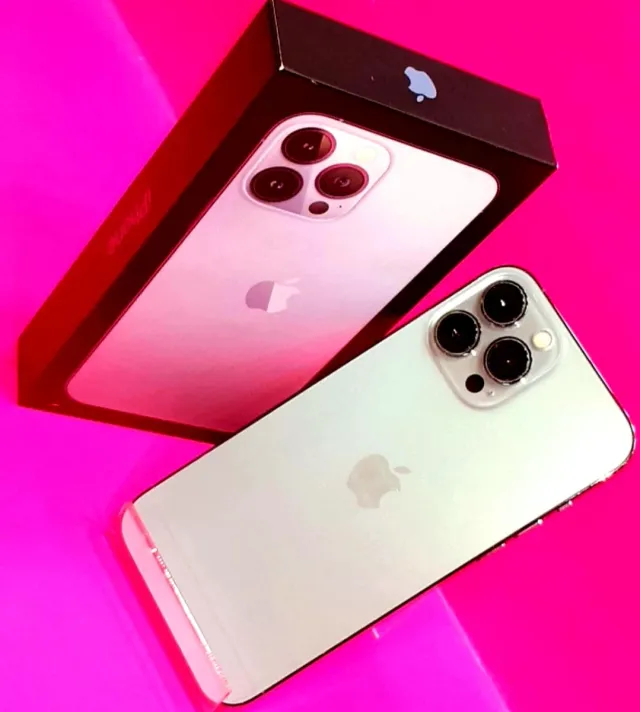 IPHONE 13 PRO MAX SIERRA BLUE 128GB COMO NUEVO