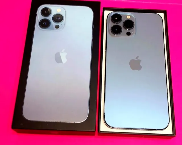 IPHONE 13 PRO MAX SIERRA BLUE 128GB COMO NUEVO