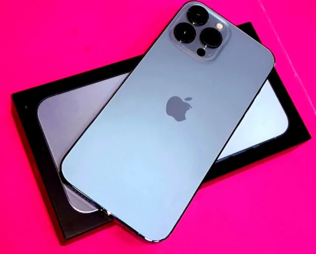 IPHONE 13 PRO MAX SIERRA BLUE 128GB COMO NUEVO