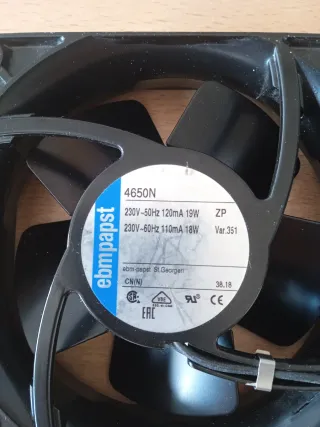 Ventilador ebmpapst 4650N 230V