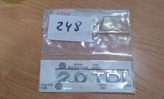 Anagrama Volkswagen 2.0 TDI