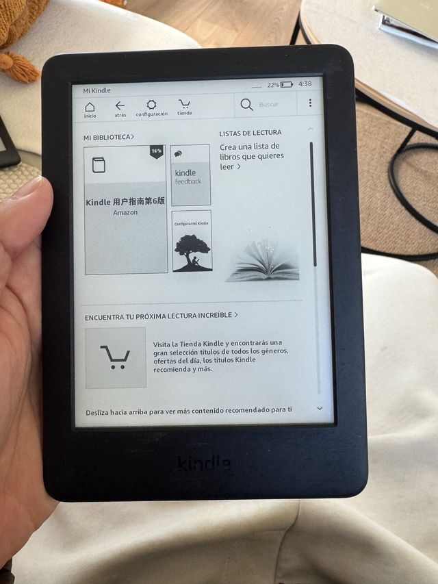 Amazon Kindle 10ª Generación Negro