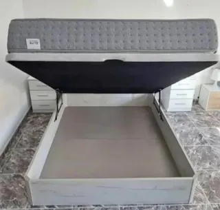 Canapé abatible con colchón