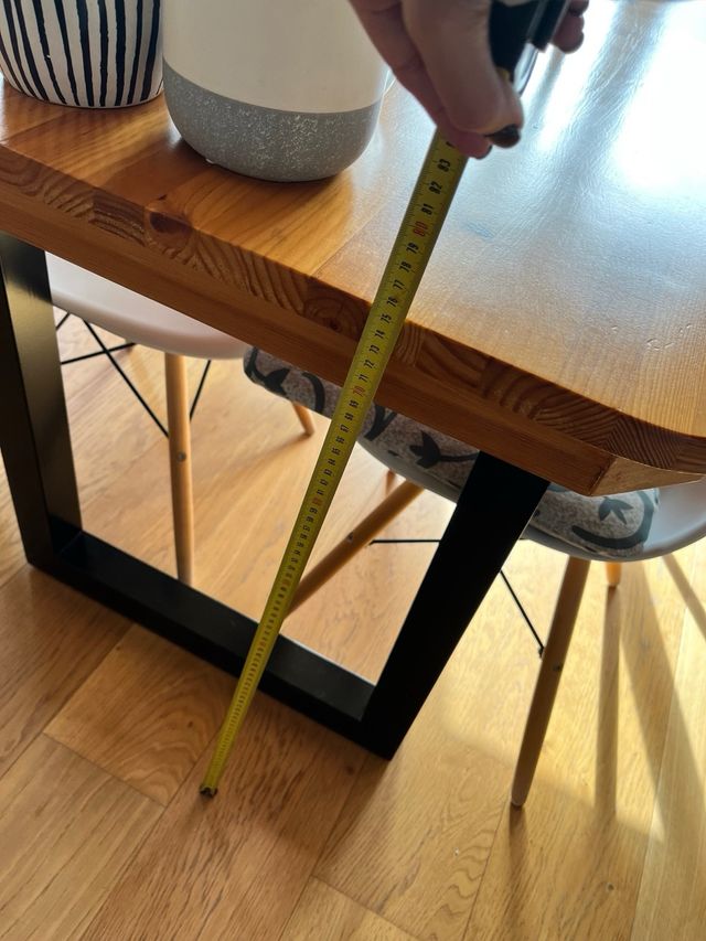 Tavolo da pranzo in legno su misura per 6 persone