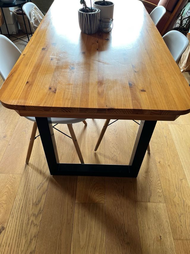 Tavolo da pranzo in legno su misura per 6 persone