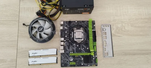 PC Completo : Placa Base, CPU, RAM, Fuente
