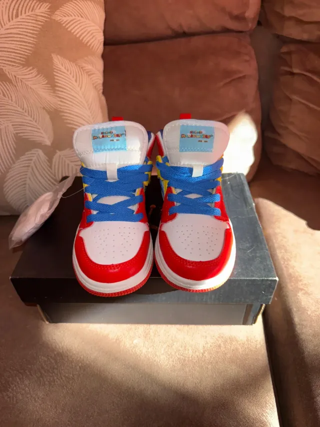 Zapatillas niño  Jordan x Mario Bros