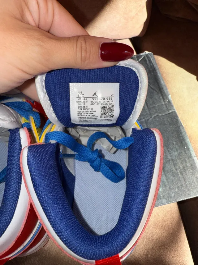 Zapatillas niño  Jordan x Mario Bros