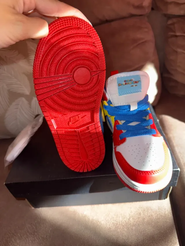Zapatillas niño  Jordan x Mario Bros