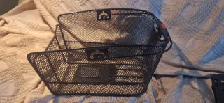 Cesto Bicicleta KlickFix Negro