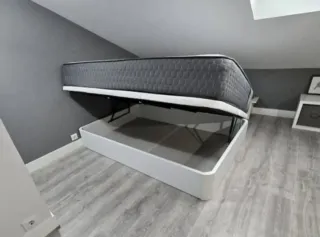 Canapé abatible con colchón