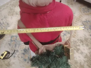 Papá Noel / Santa Claus vintage con movimiento