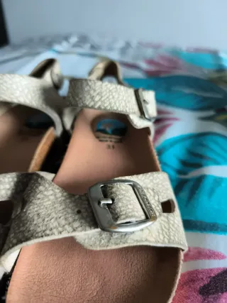 Sandalias Pablosky Blanco Plata T31