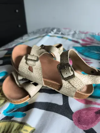 Sandalias Pablosky Blanco Plata T31