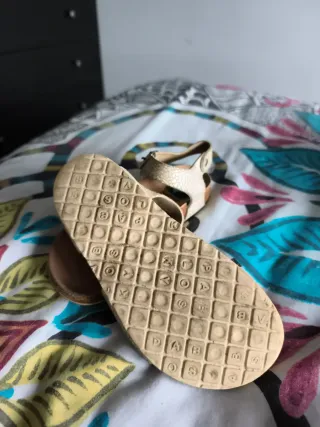 Sandalias Pablosky Blanco Plata T31