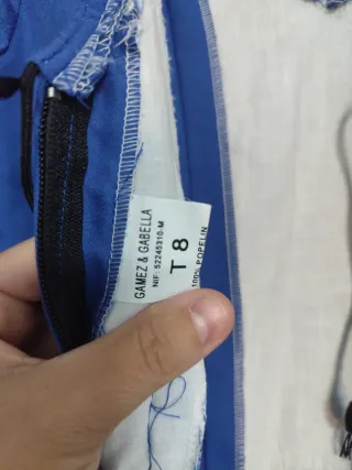 Traje Flamenca Niña Azul REBAJA