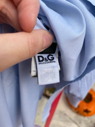 Camicia azzurra Dolce&Gabbana