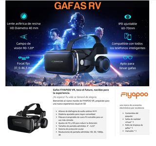 Occhiali VR 3D con Cuffie