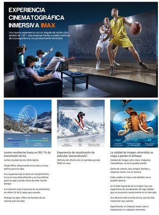 Occhiali VR 3D con Cuffie