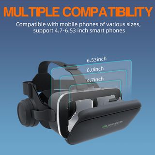 Occhiali VR 3D con Cuffie