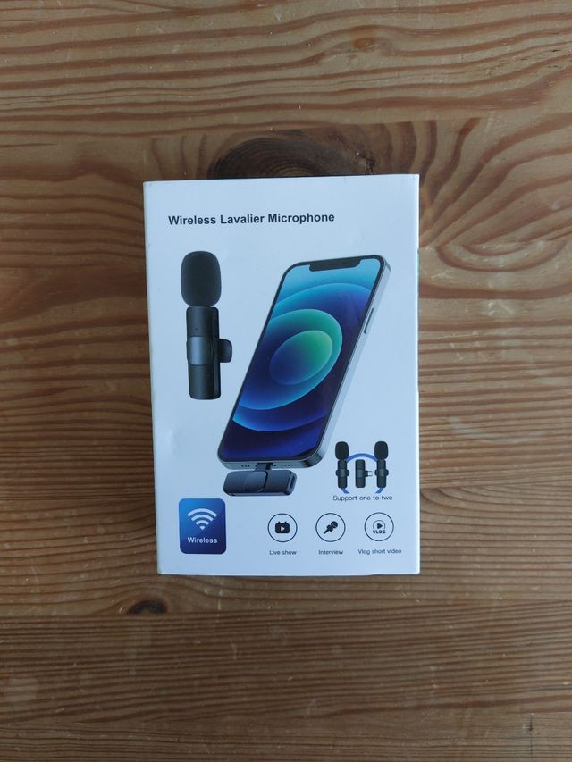 Micrófono Lavalier Inalámbrico