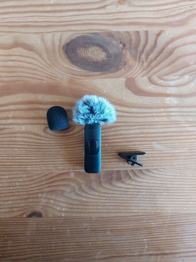 Micrófono Lavalier Inalámbrico