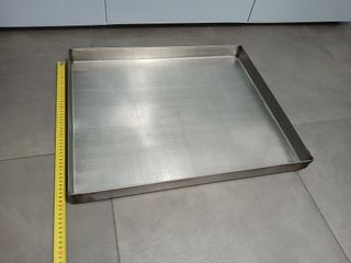 Teglia Forno Professionale Acciaio Inox Rettang