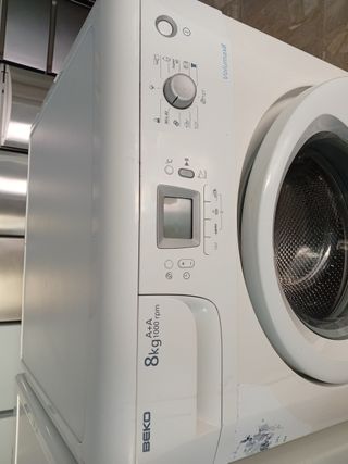 Lavadora BEKO 8 kg Blanca