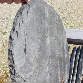 Paso Japonés Pizarra Negra  Ø30 cm; Ø40 cm; Ø50 cm