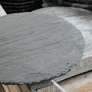 Paso Japonés Pizarra Negra  Ø30 cm; Ø40 cm; Ø50 cm