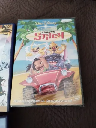 Películas DVD Disney: Mulan, Stitch, Hércules