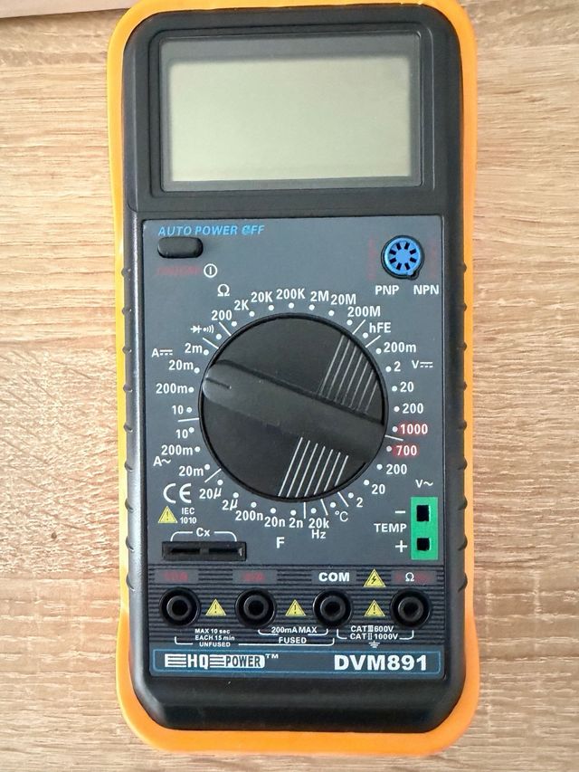 Multímetro HQ-Power DVM891