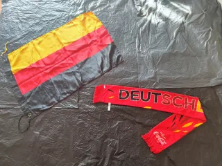 Bandera y bufanda fútbol Alemania