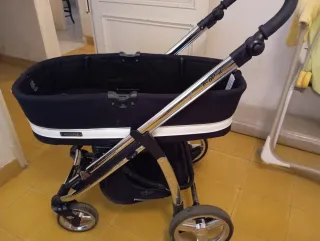 Cochecito Bebecar Azul