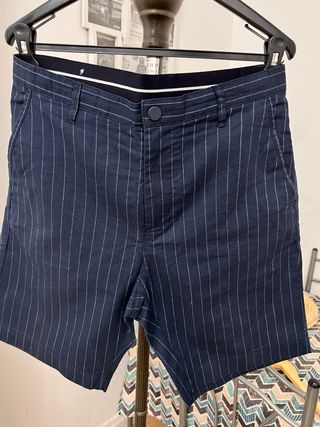 Bermuda algodón-lino zara talla M