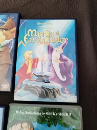 Lote 4 Películas DVD Disney Clásicos