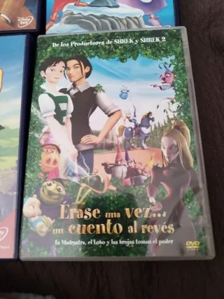 Lote 4 Películas DVD Disney Clásicos