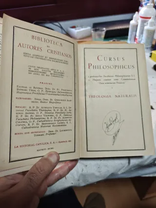 Cursus philosophicus  Theología Naturalis