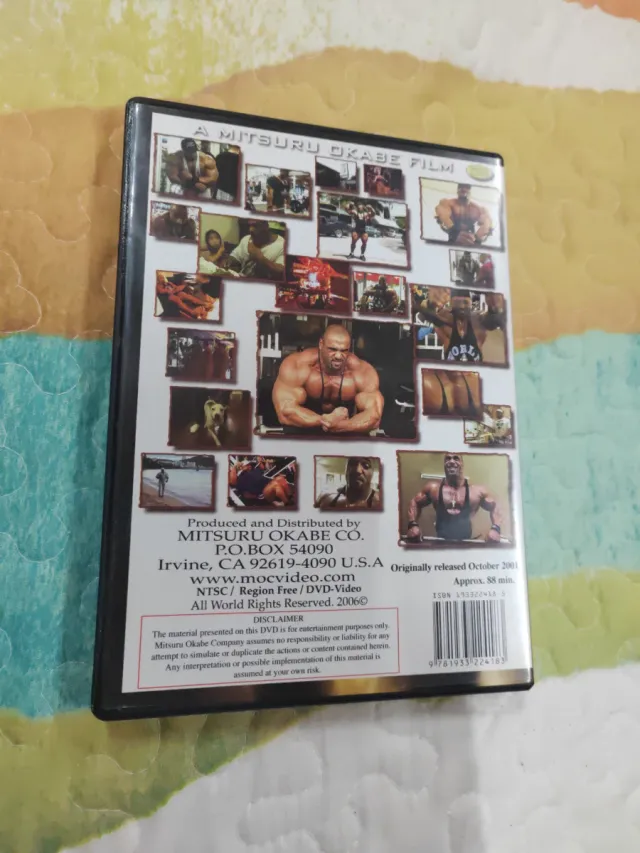 DVD Culturismo Dennis James The Menace