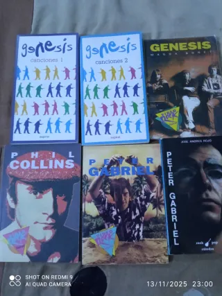 Libros Génesis Canciones 1 y 2 Génesis