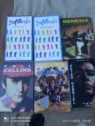 Libros Génesis Canciones 1 y 2 Génesis